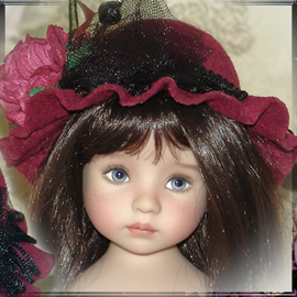 Diana Effner Little Darling doll hat